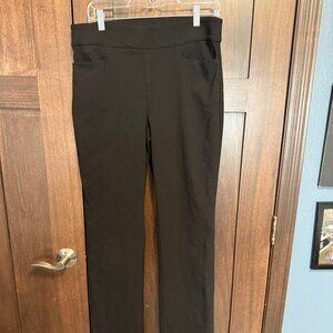 Gently Used Size L Maurices Pull-On Black Dress Pants